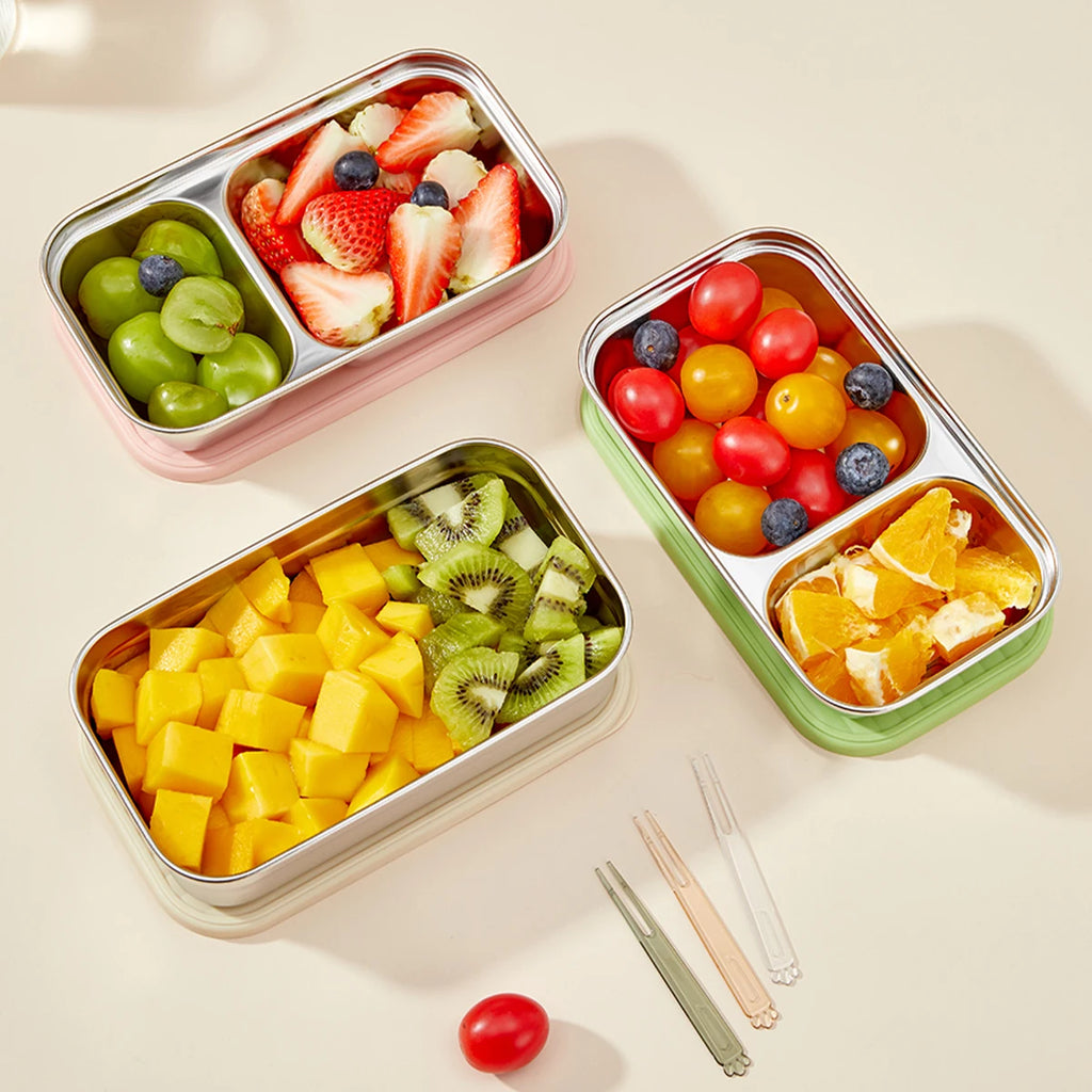 WORTHBUY Large Capacity Stainless Steel Bento Box