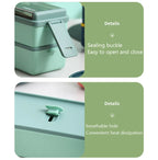 Kids Double Layer Microwave Bento Box Set