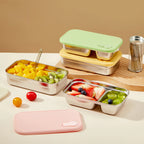 WORTHBUY Large Capacity Stainless Steel Bento Box
